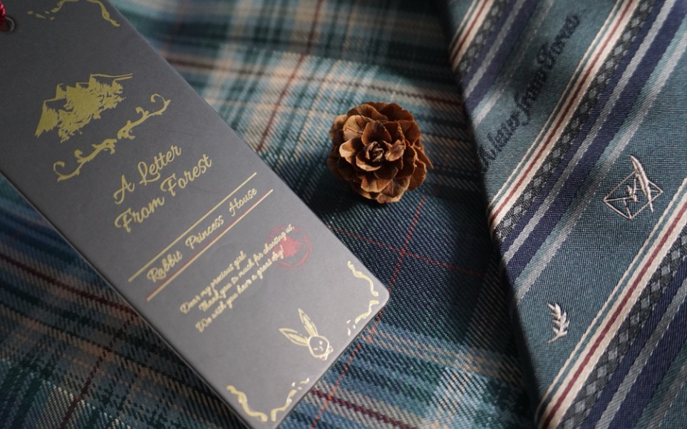 【开箱上身】 兔姬舍森林来信|潘特维拉领带福袋|许愿百变少女2333