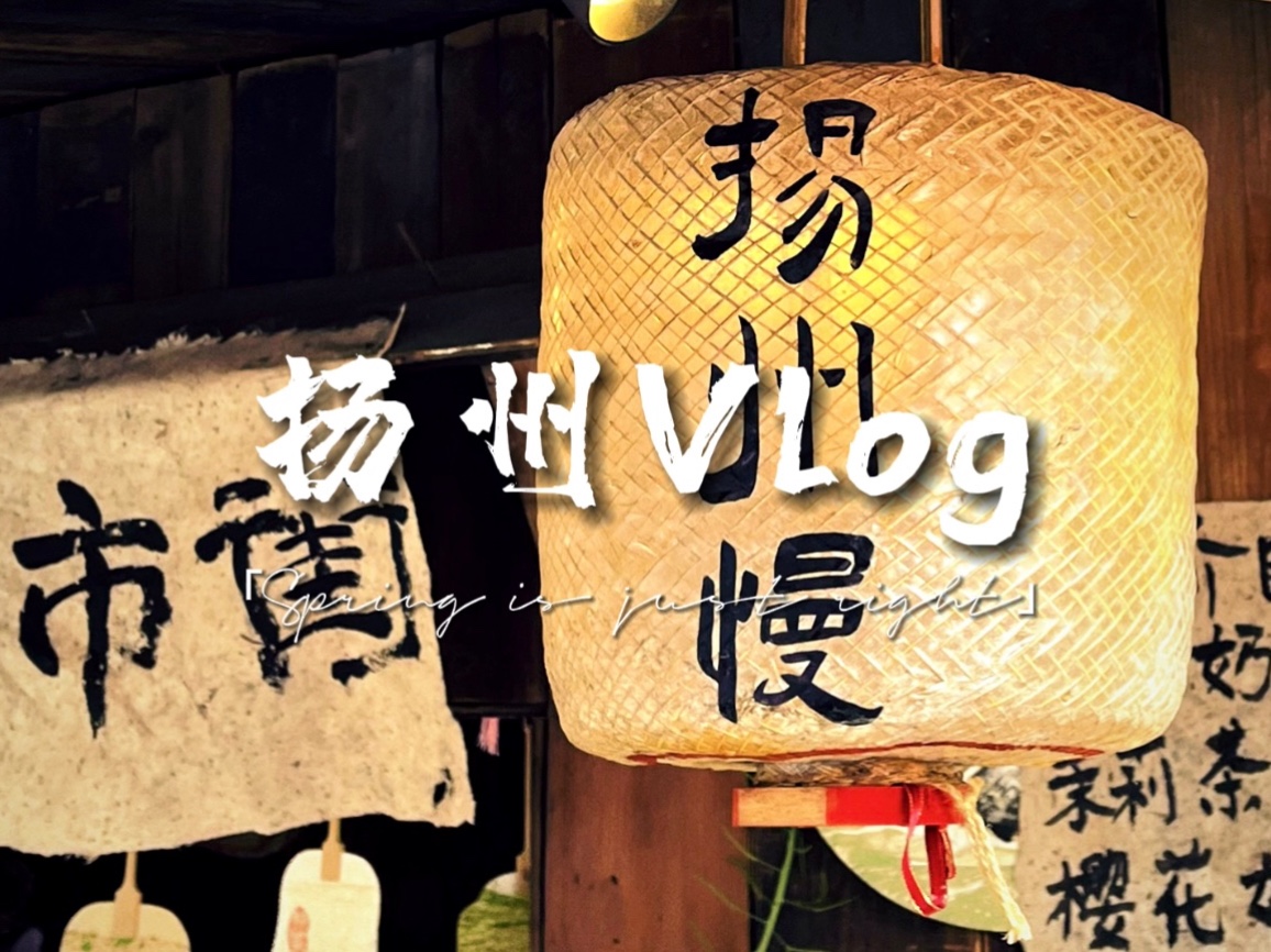 【Vlog47】西辞黄鹤楼,烟花三月下扬州/清明沉浸式游何园/皮市街东关街漆扇制作/瘦西湖画舫乘春/大明寺斋饭/中国大运河博物馆超赞哔哩哔哩bilibili