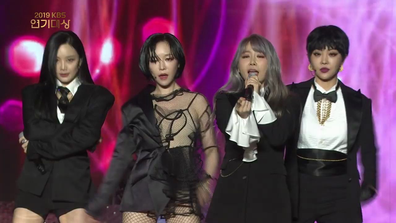 [图]191231【Brown Eyed Girls】“四姨母”演技大赏祝贺舞台CUT~