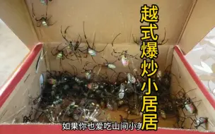 越南美食 爆炒小居居 味道不赖