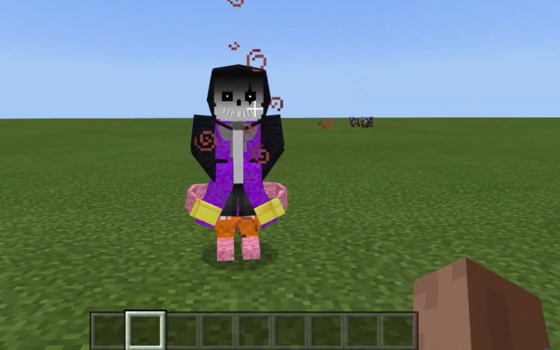 我的世界传说之下史诗sans对战海盗sans 魔哒解说