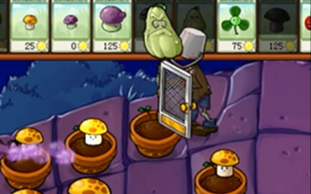 活动作品桶窝钢门僵尸β版植物大战僵尸