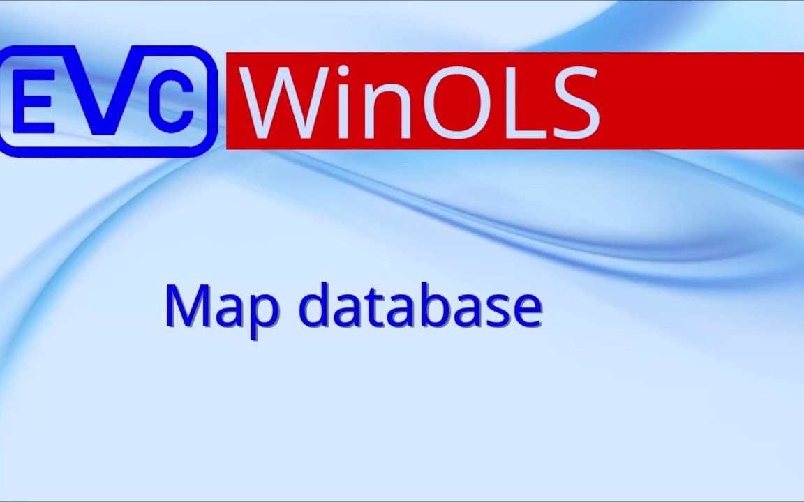 [图]WinOLS Map Database 最新功能介绍