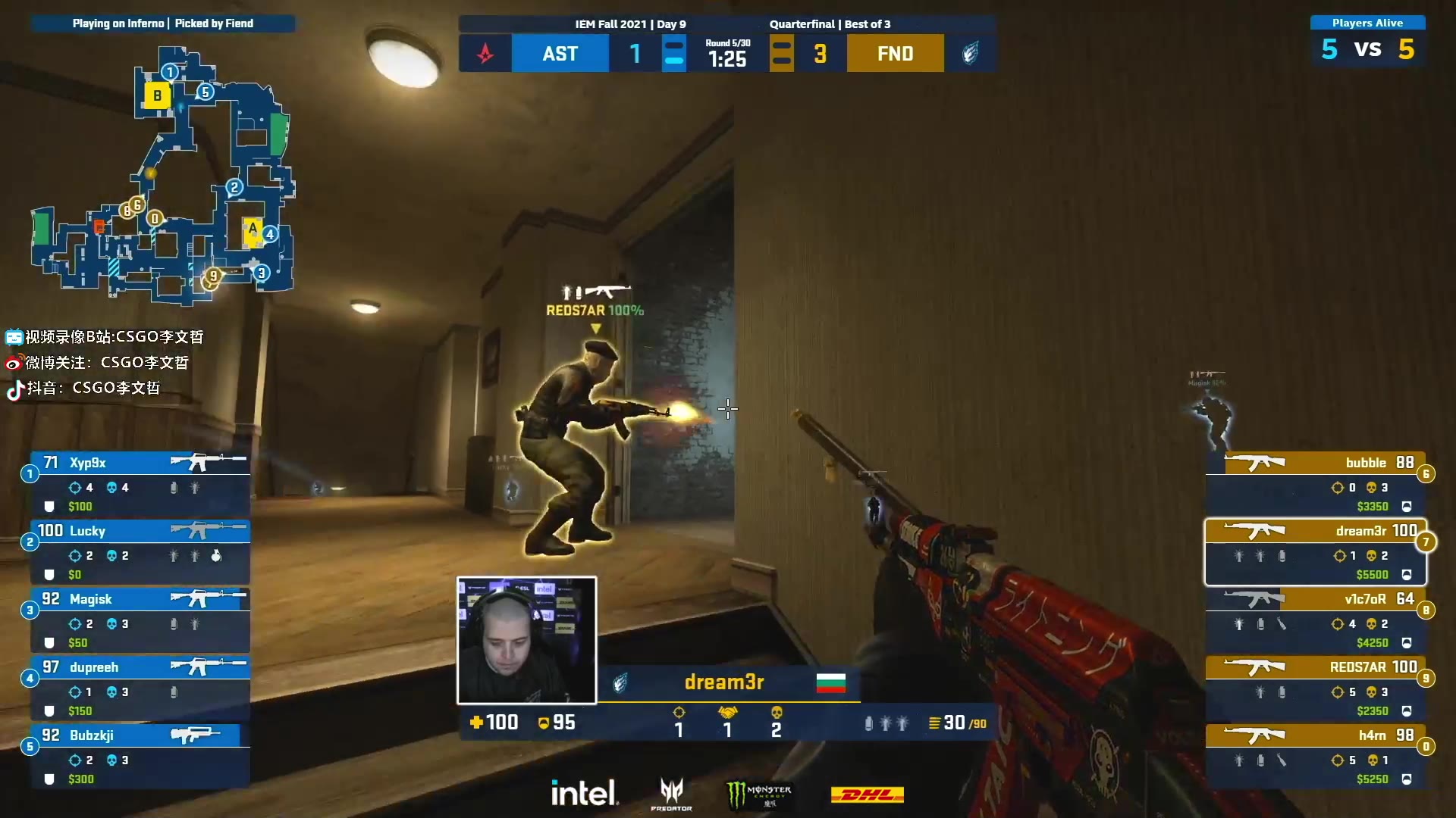 【FS】2021 IEM FALL Astralis vs FiendCSGO