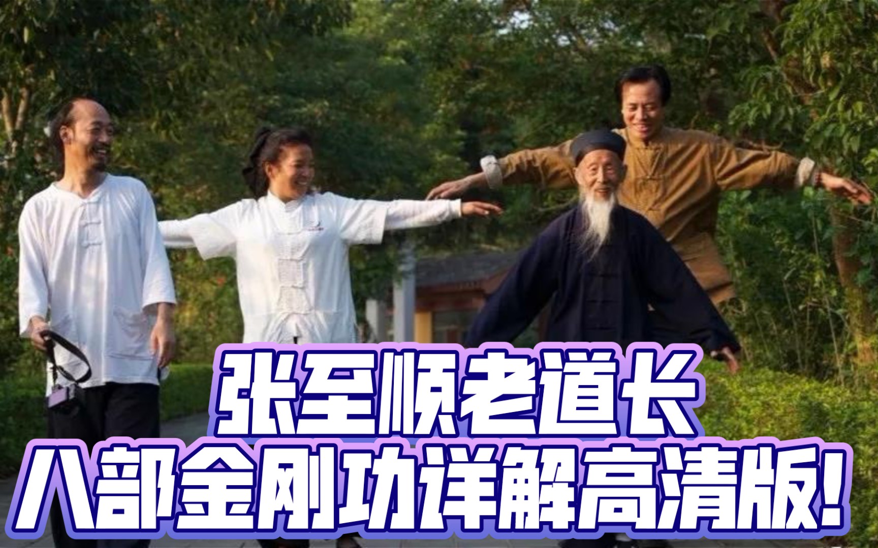 2011张至顺老道长亲传详解八部金刚功高清版