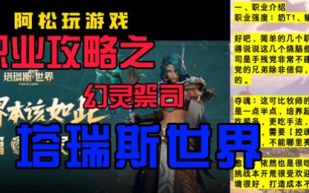 [图]【塔瑞斯世界】幻灵祭司最全最强攻略装备技能铭石头纹章，全职业解说之幻灵祭司篇