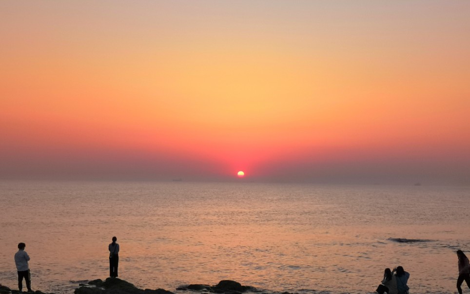 5月3日北戴河碧螺塔酒吧公园日出