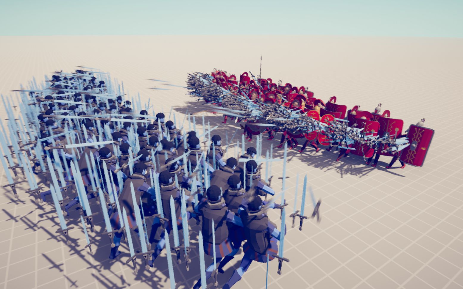 论如何暴捶斯巴达罗马兵组成的三角方阵