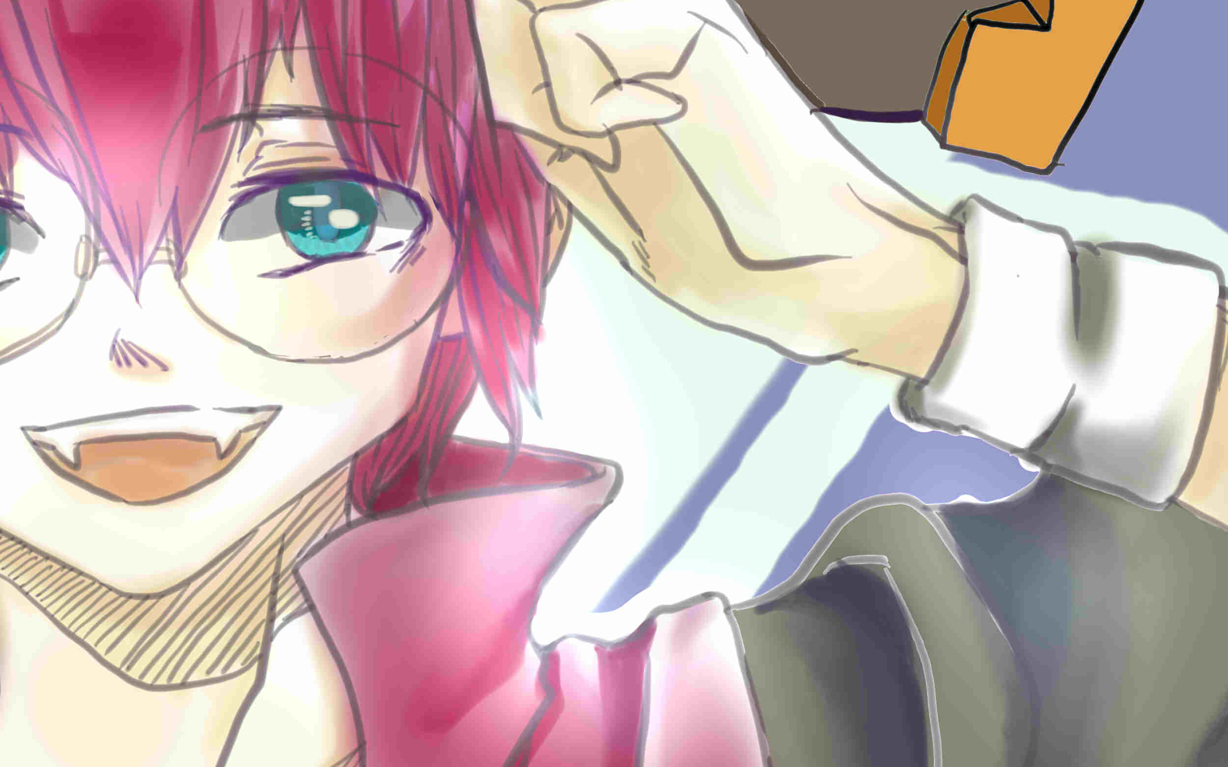 【枫水母君】凹凸世界紫堂幻同人 紫糖小天使的虎牙!