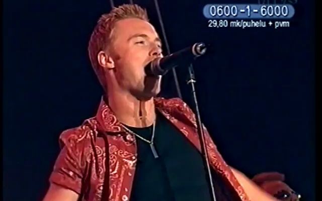 [图]【Ronan Keating】Life Is A Rollercoaster （Live in Finland）