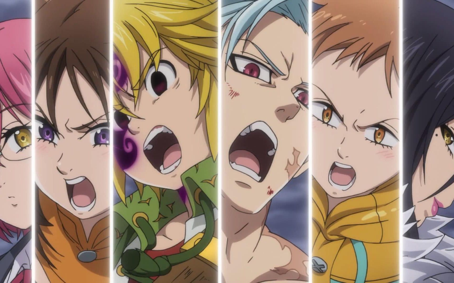 [amv/高燃]七大罪vs十戒 没人能抵挡我的愤怒! 七大罪第三季预热!