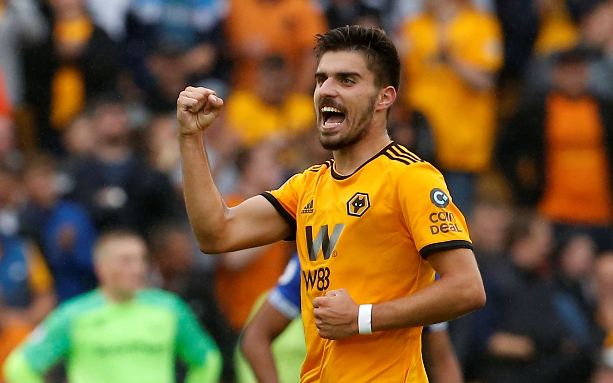 鲁本内维斯rúbenneves狼队妖人惊天远射