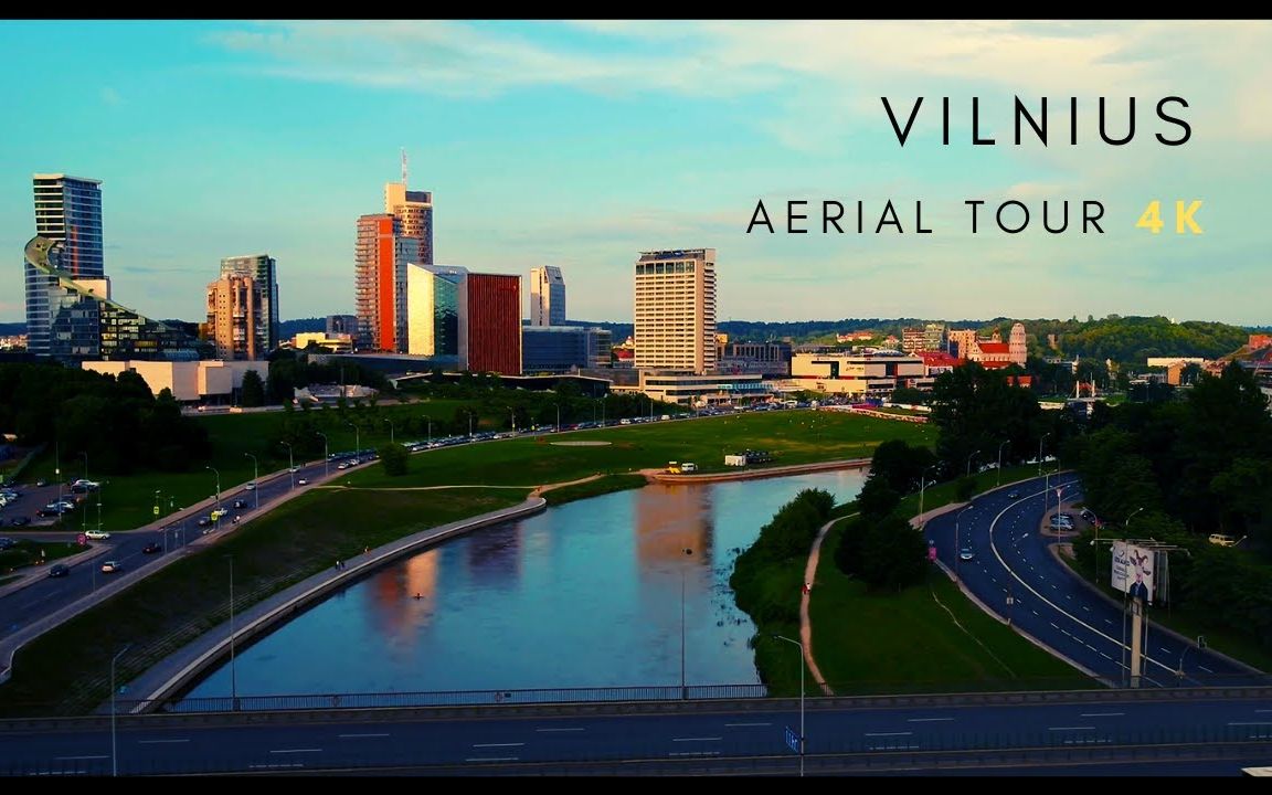 4K超清:维尔纽斯VILNIUS  4K AERIAL DRONE哔哩哔哩bilibili