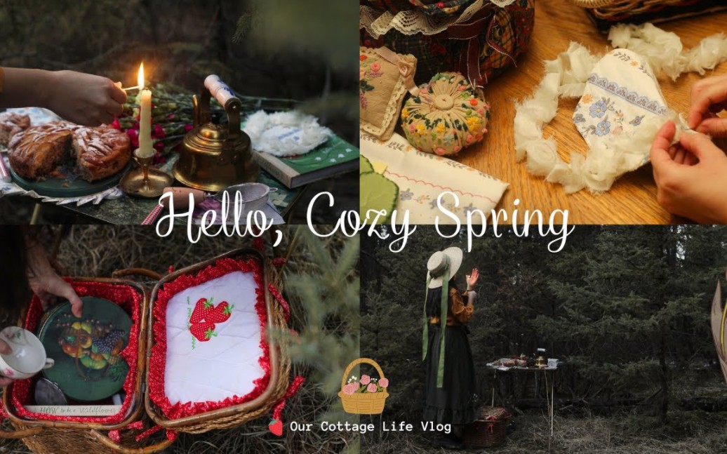 【our cottage life】舒适的春天| 森林茶话会