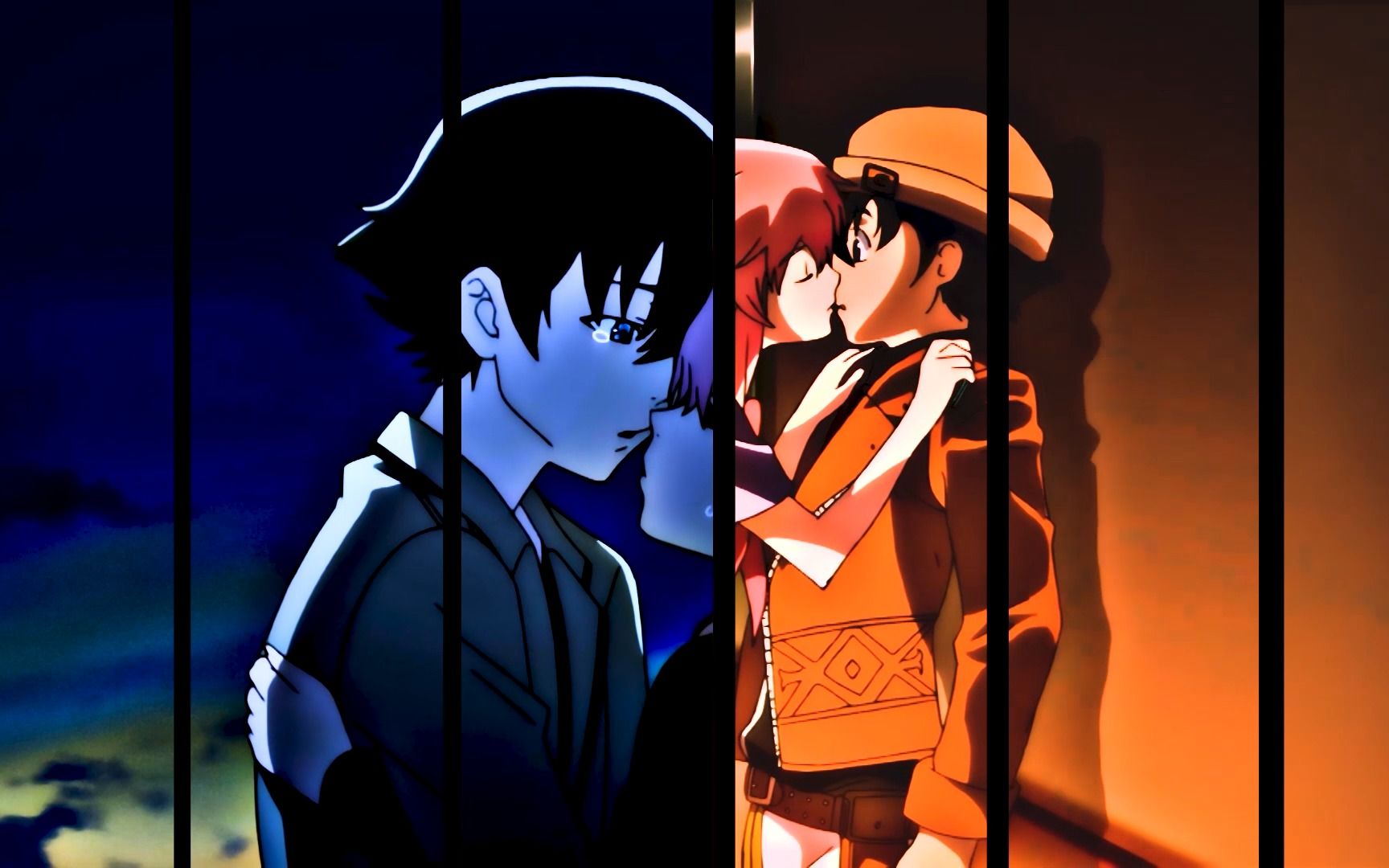 (未来日记)分屏接吻