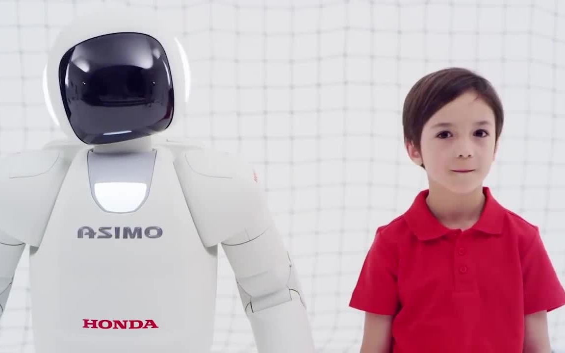 全新的asimo 2018!本田最新拟人机器人!
