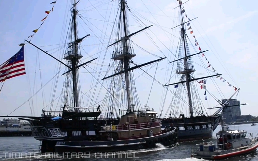 [图]《世界军事》美国海军USS Constitution 宪法号风帆战船