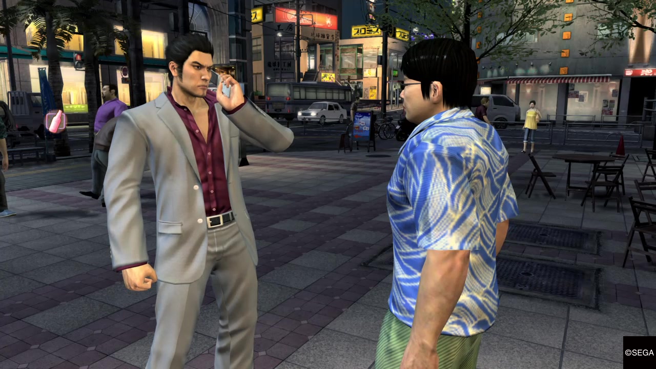 如龙3hd 桐生一马vs盲眼杀手江上无伤(hard)