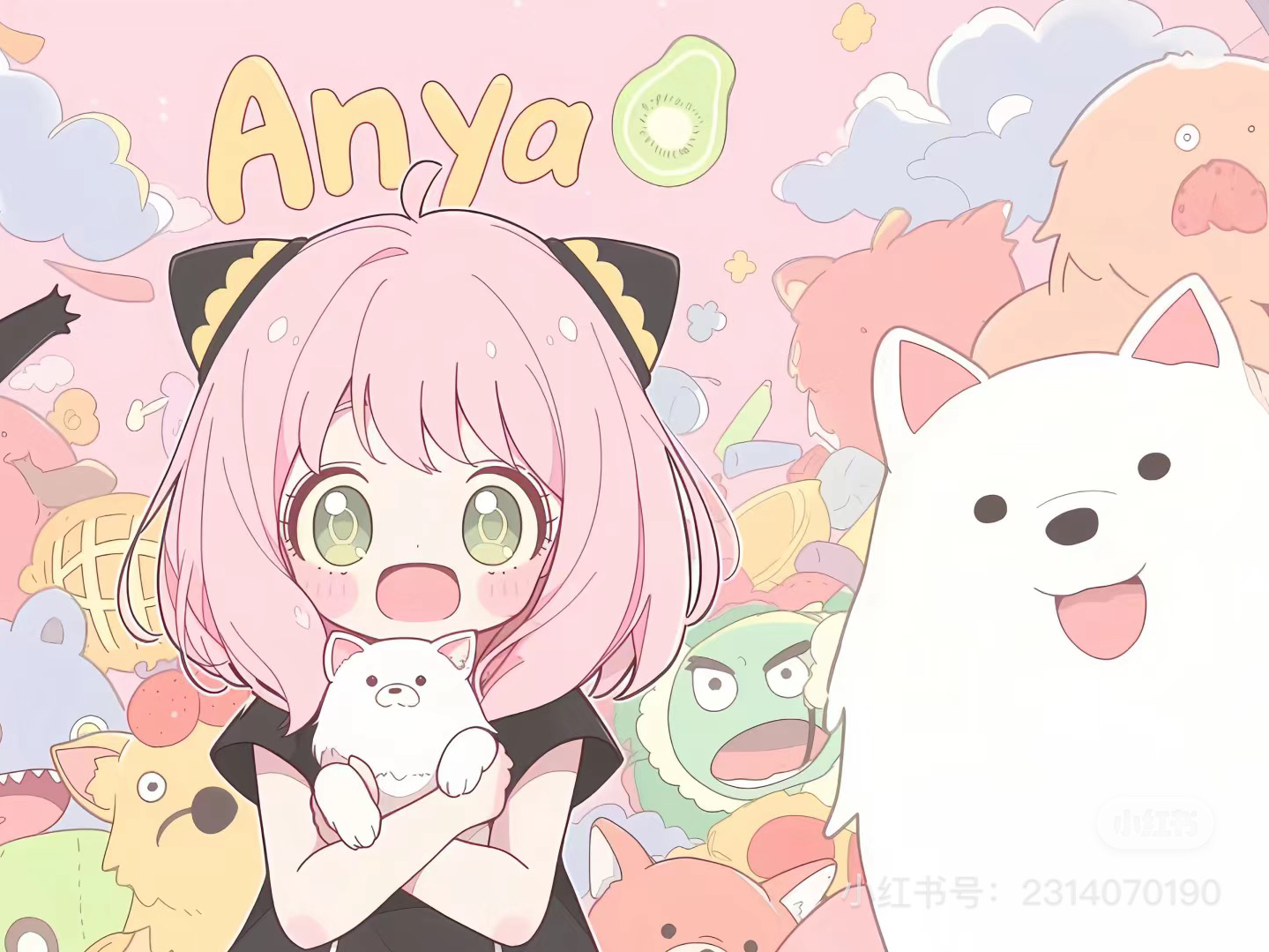 阿尼亚可爱壁纸集锦分享间谍过家家女生动漫漫画头像表情包