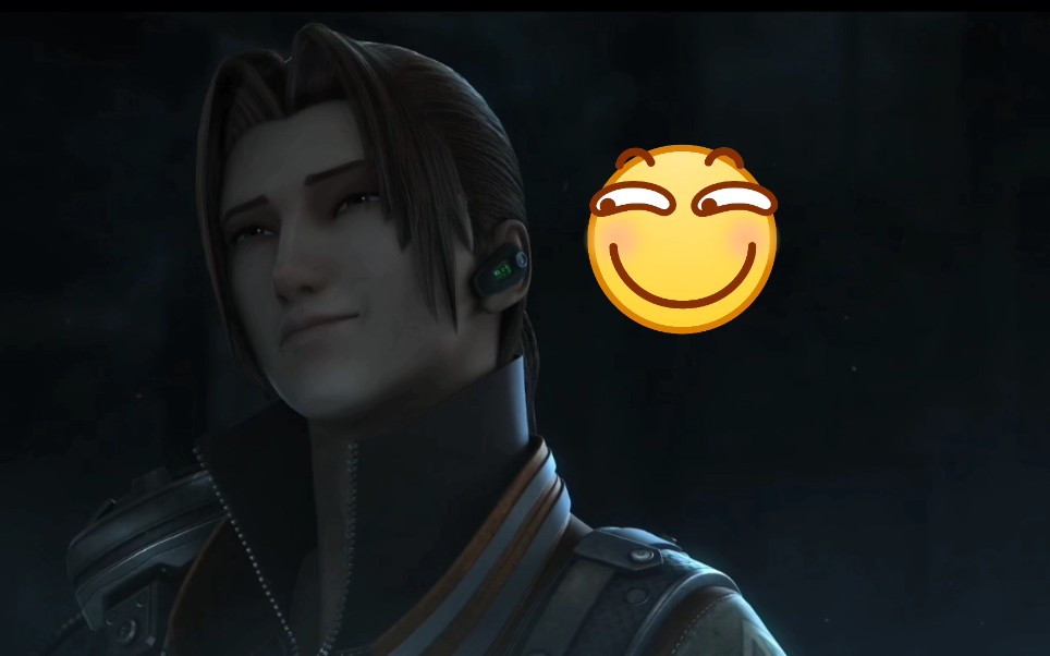 灵笼第一集开头马克队长和队员墨城的微表情