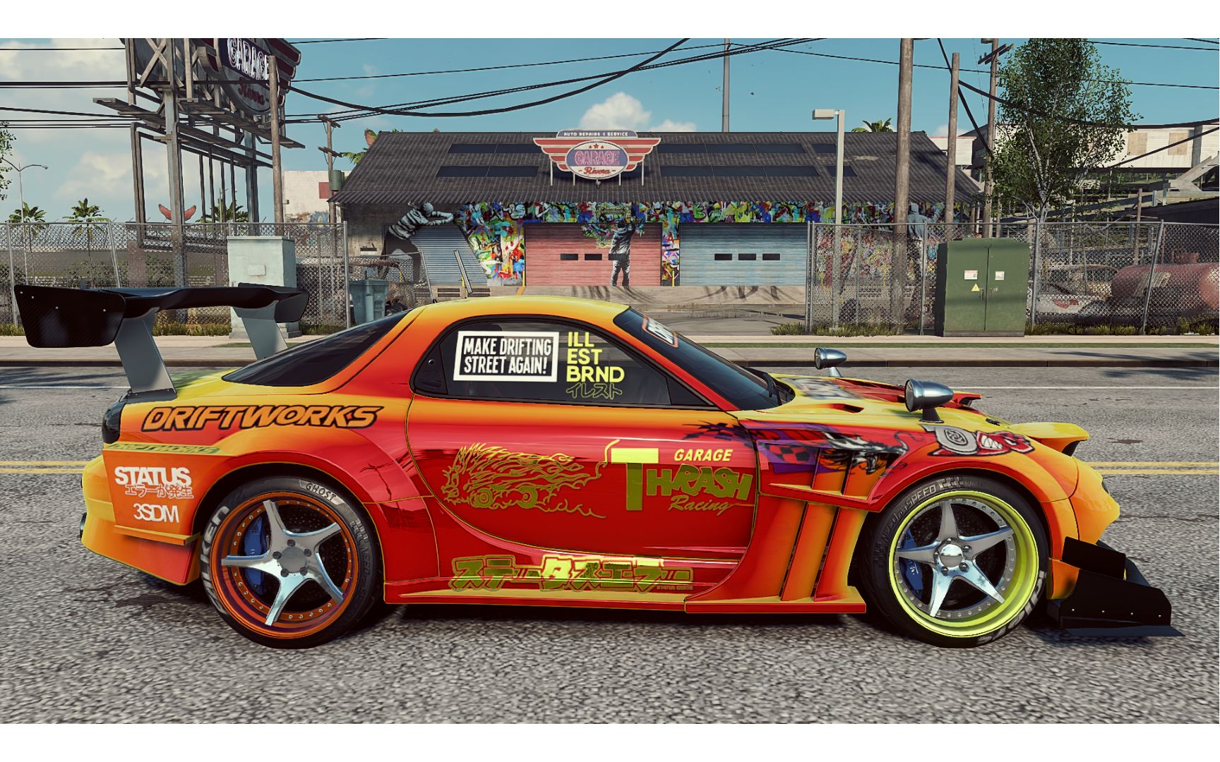 漂移风格~【马自达rx-7 spirit r】【原创涂装】74赛道:漂移决斗