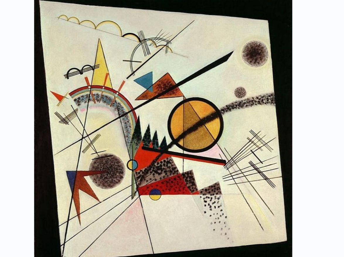 今天,本文盲学了康定斯基【vlog#2】