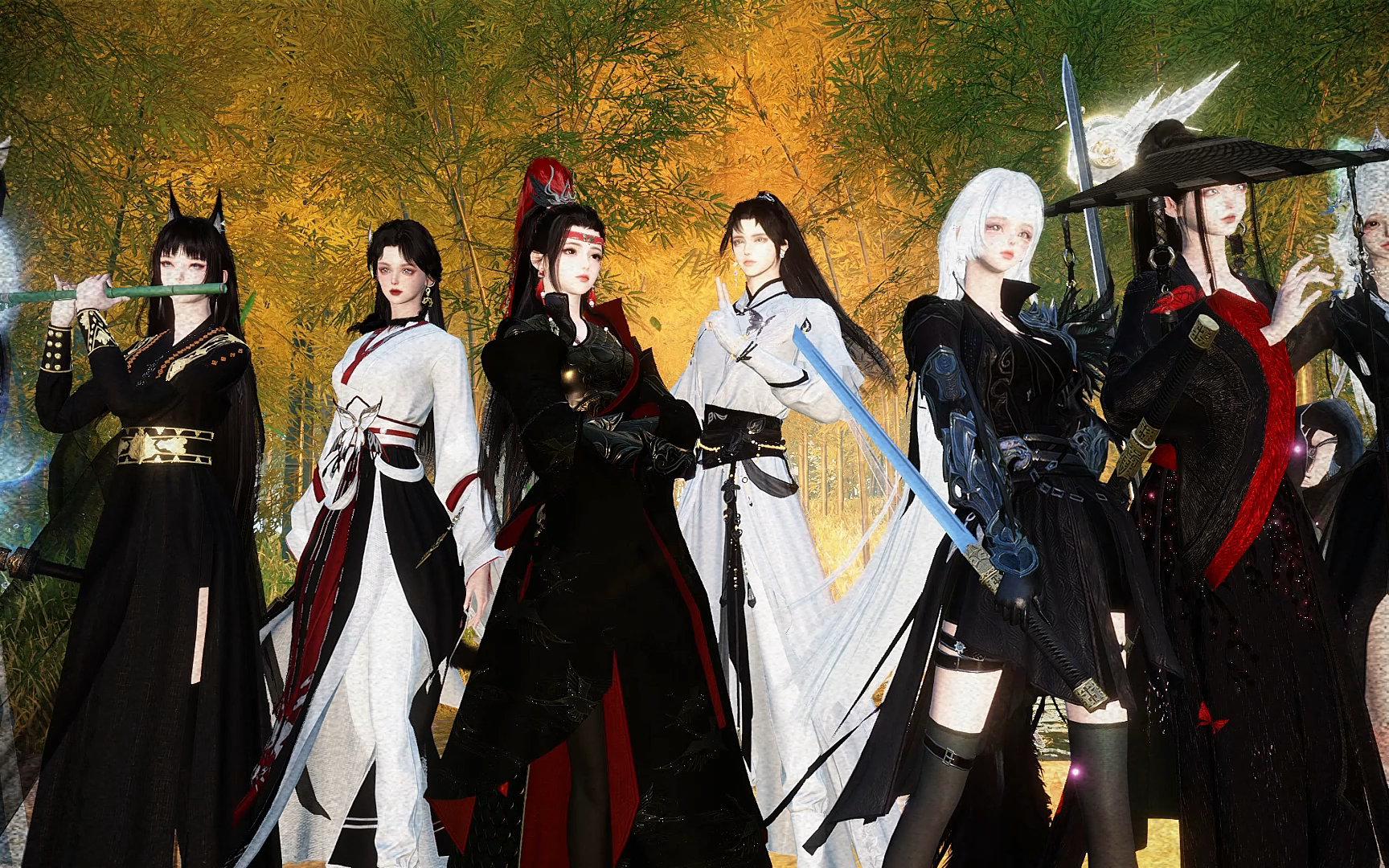 逆水寒之武侠风群像~哪套是你心中武侠风top1#逆水寒全民贺周年