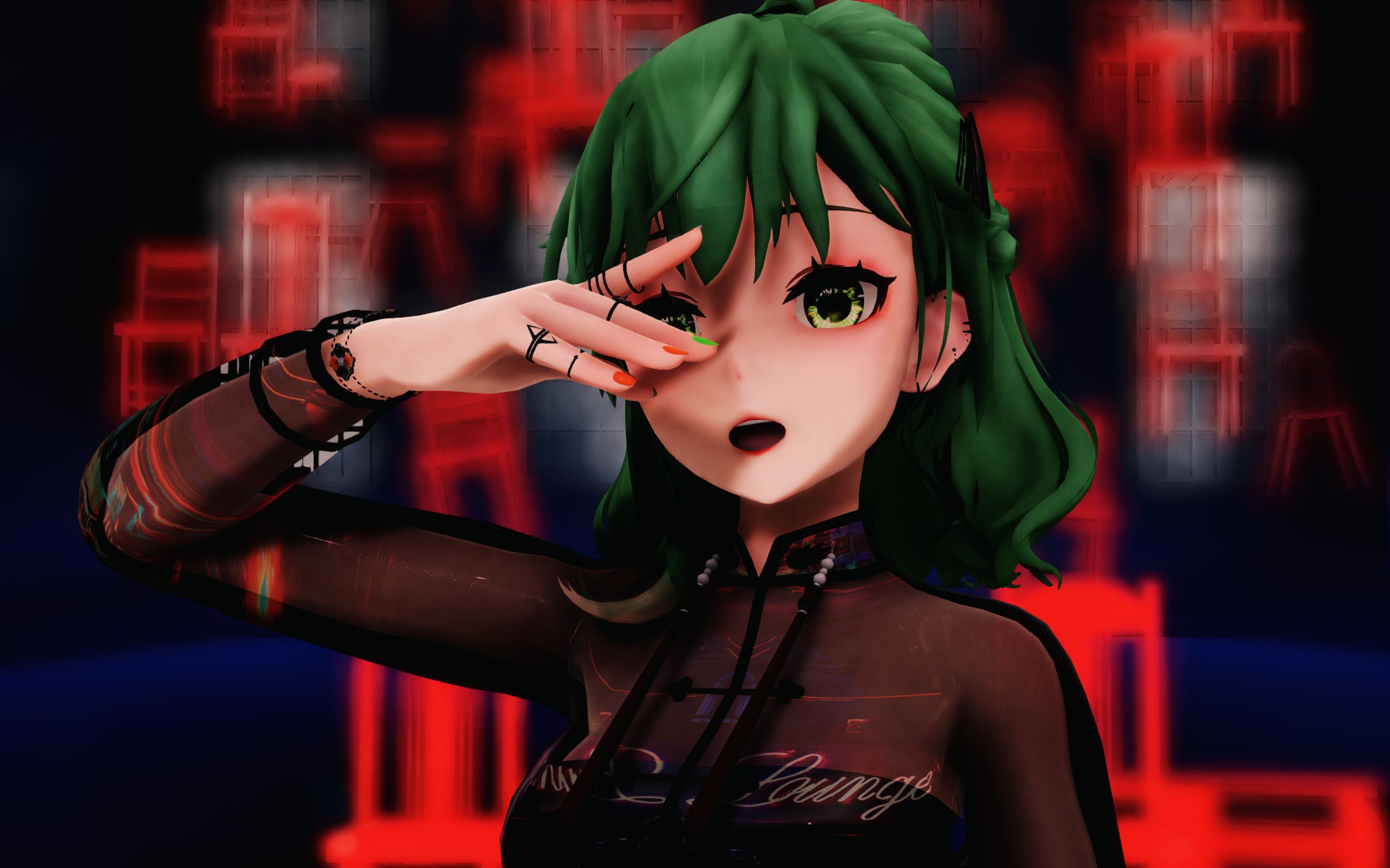 【GUMI】ENVY BABY【4K MMD】哔哩哔哩bilibili