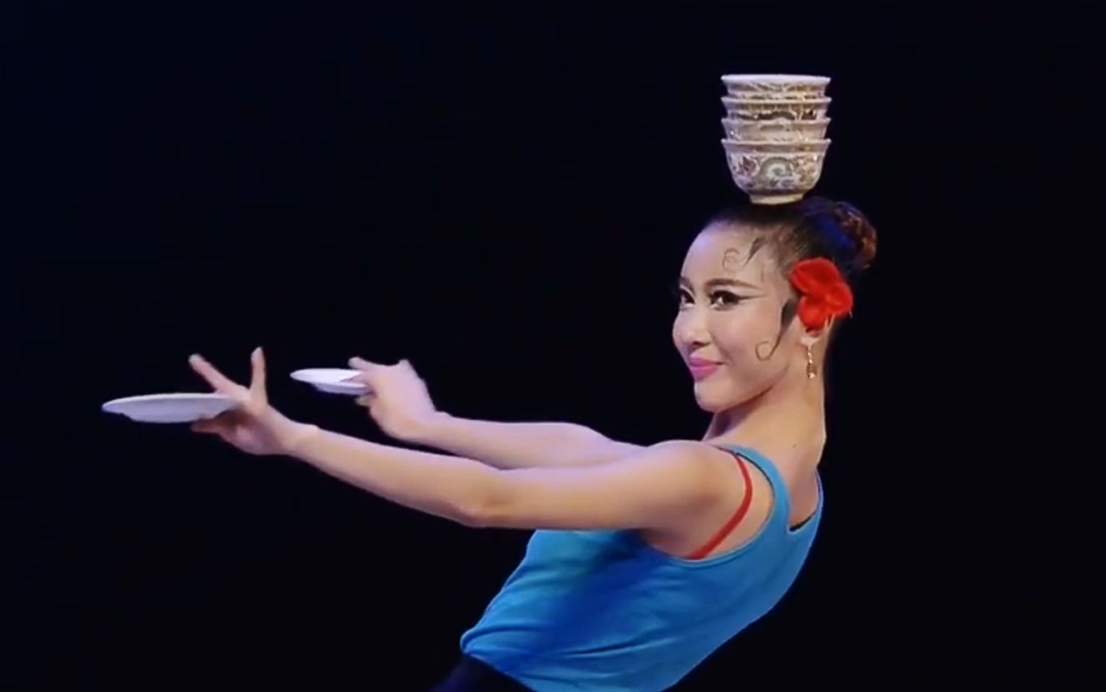 民族舞北舞维吾尔族顶碗组合