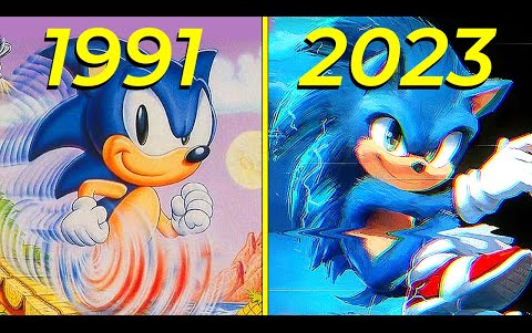 Evolution Of 索尼克Sonic Games 19912023单机游戏热门视频