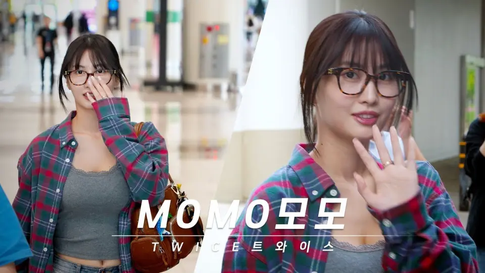 TWICE】240428 Momo🍑金浦机场入境✈️结束TASAKI 跟Wonjungyo 品牌 