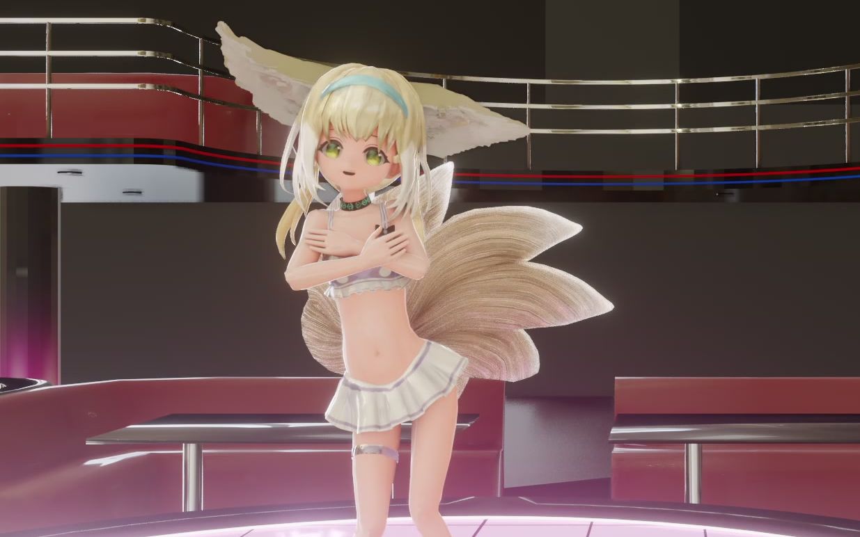 明日方舟mmd泳装铃兰ねこみみスイッチ