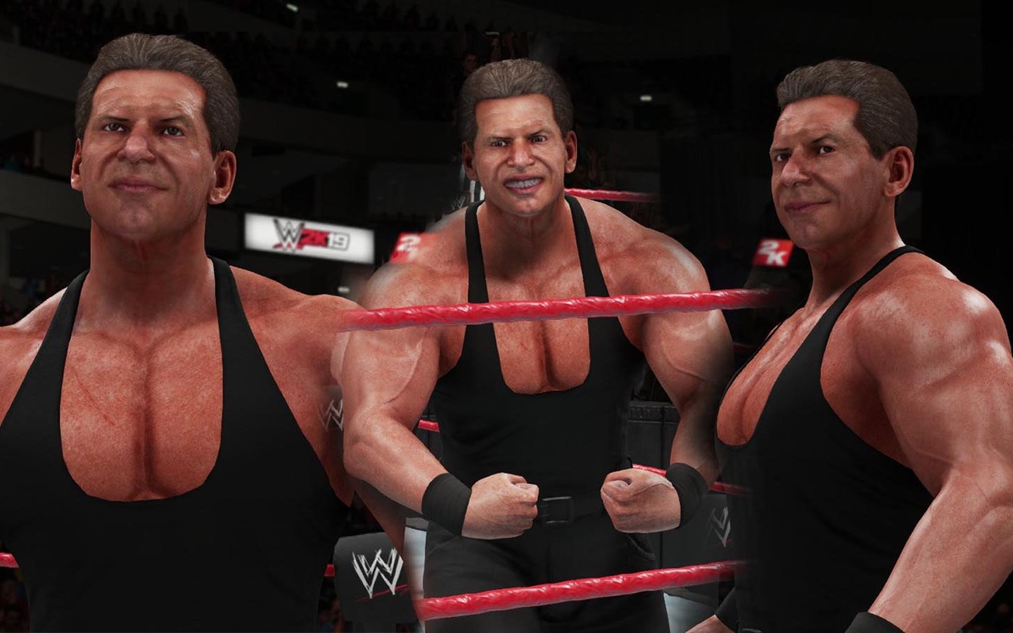 【wwe2k19】权力交接父子对决,老麦对战小麦,mr.mcmahon vs.