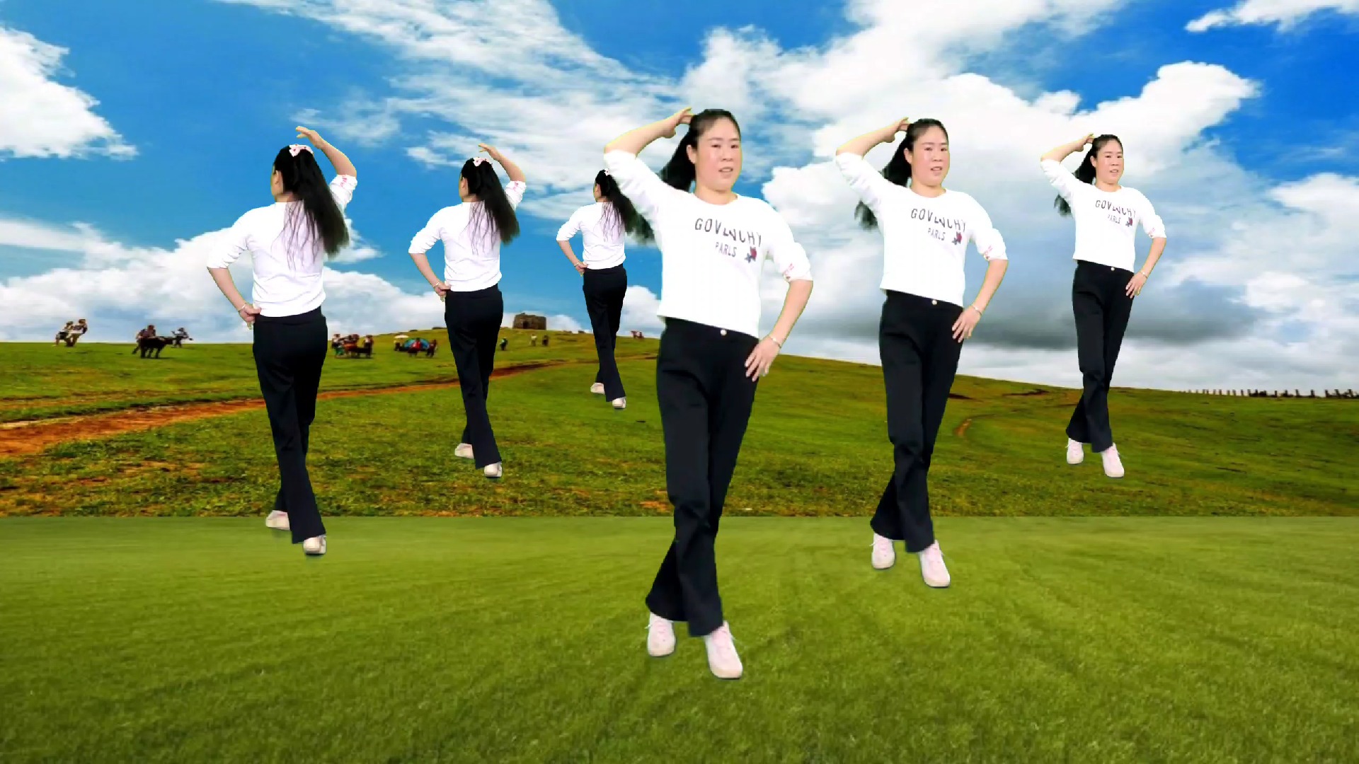 经典老歌广场舞《当》火爆流行,动感时尚,正反面演示,好听好看