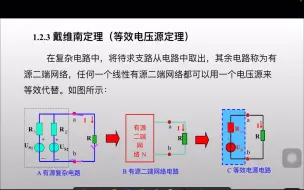 下载视频: 戴维南定理和诺顿定理