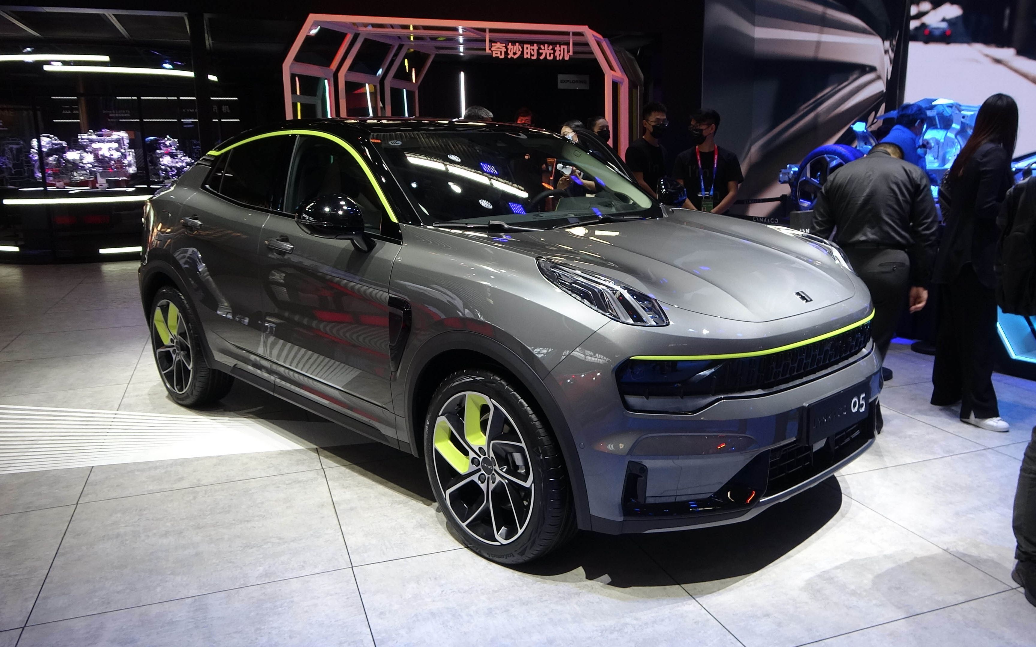 2020北京车展 w4馆实拍领克05