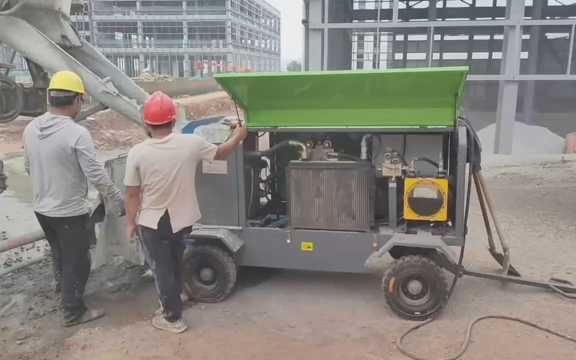 混凝土喷锚机 基坑护坡液压湿喷机 全自动液压喷浆机