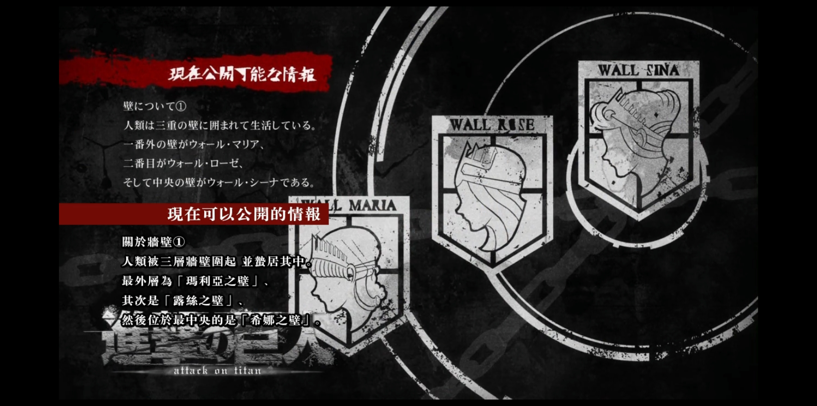 进击的巨人第一季前半段可公开情报