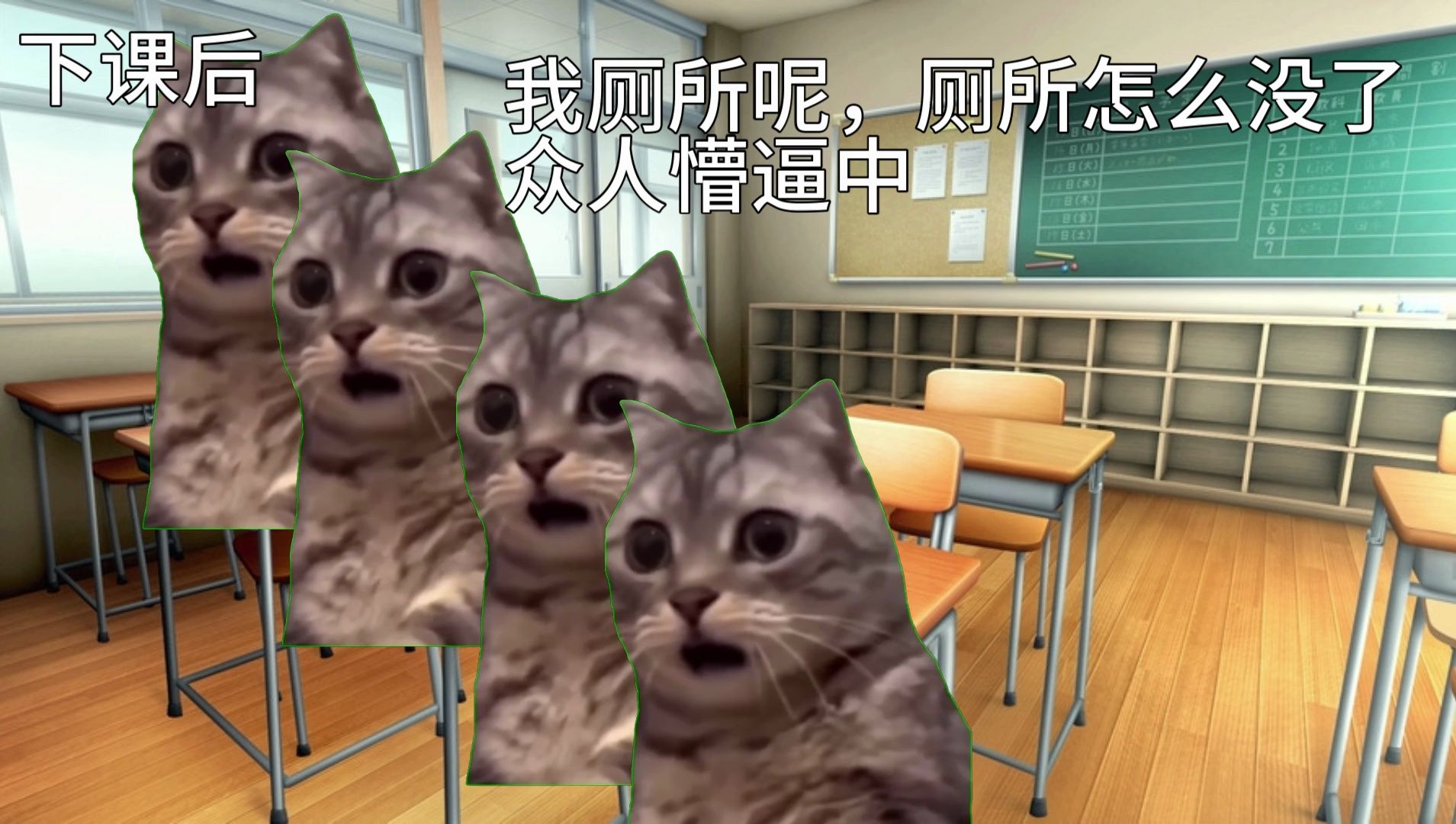 【猫meme】学生为了拉屎粪然起义,俗称安屎之乱哔哩哔哩bilibili