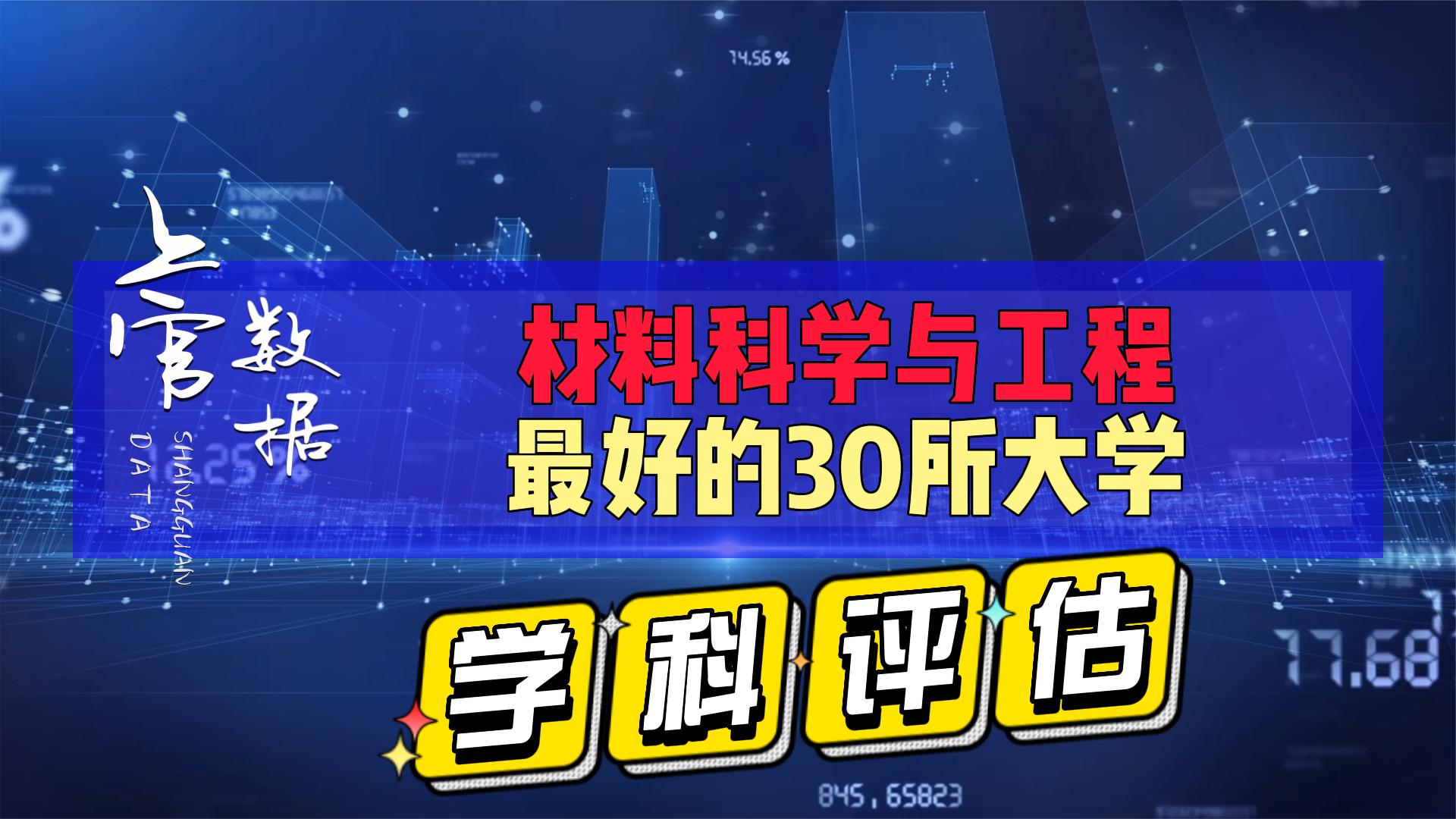 材料科学与工程专业最好的中国大学排行榜,平均月薪14450哔哩哔哩bilibili