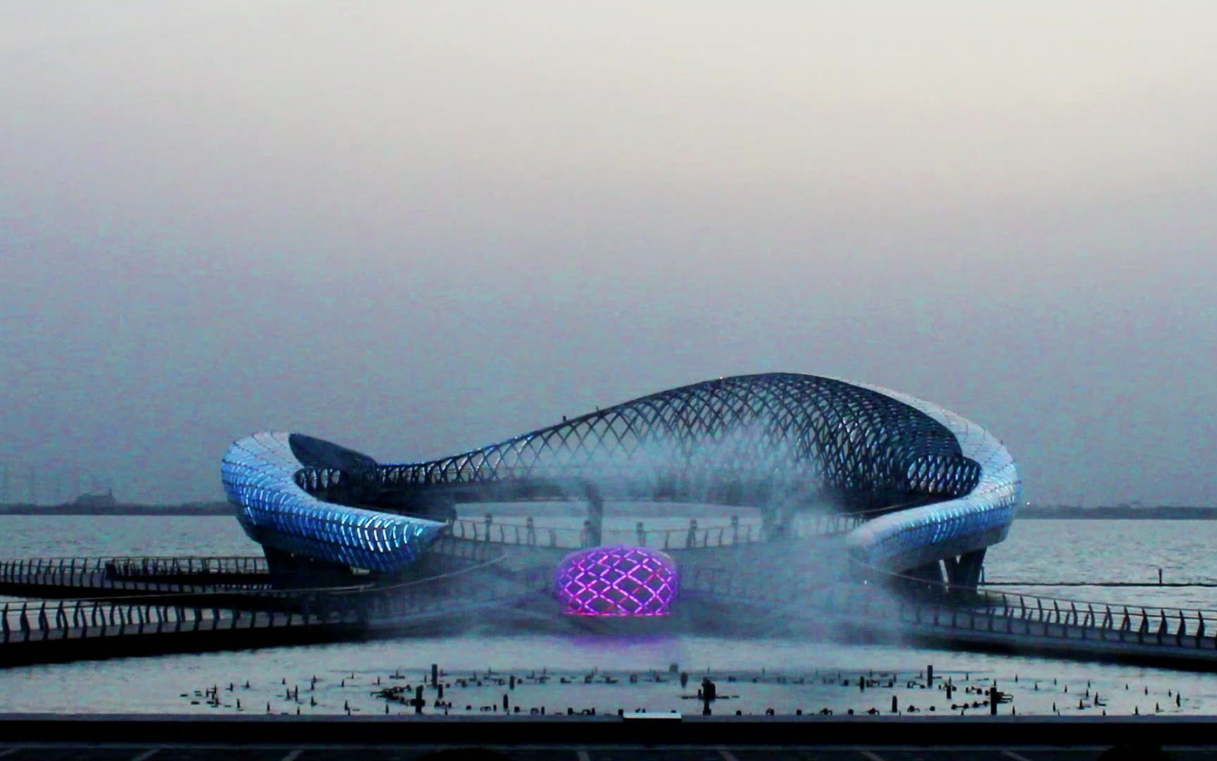 现场全程录制——苏州湾音乐喷泉,视觉盛宴_哔哩哔哩 (゜-゜)つロ