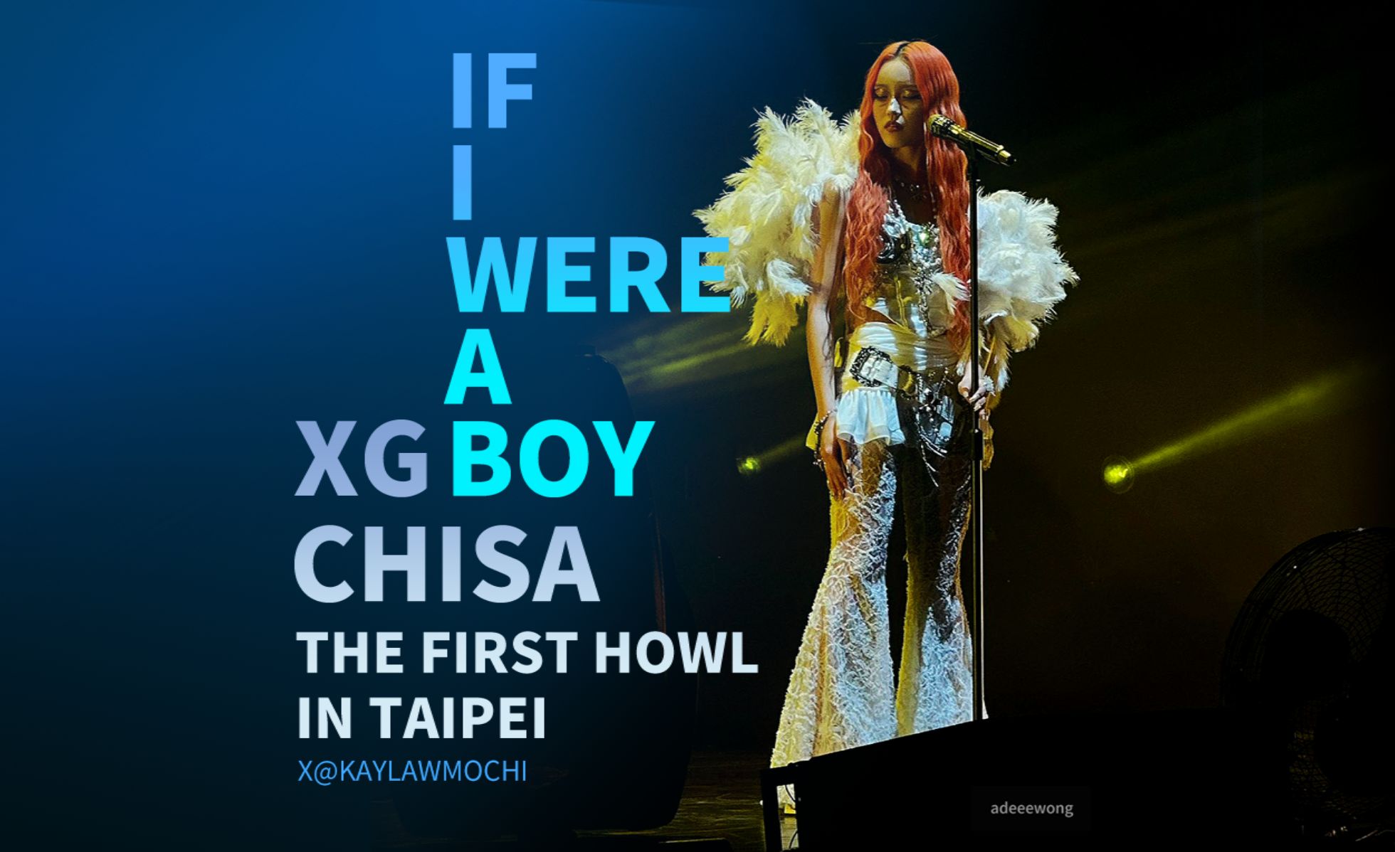 [图]这样Chisa一定会站在世界之巅！XG Chisa 动情演绎碧局的IF I WERE A BOY！