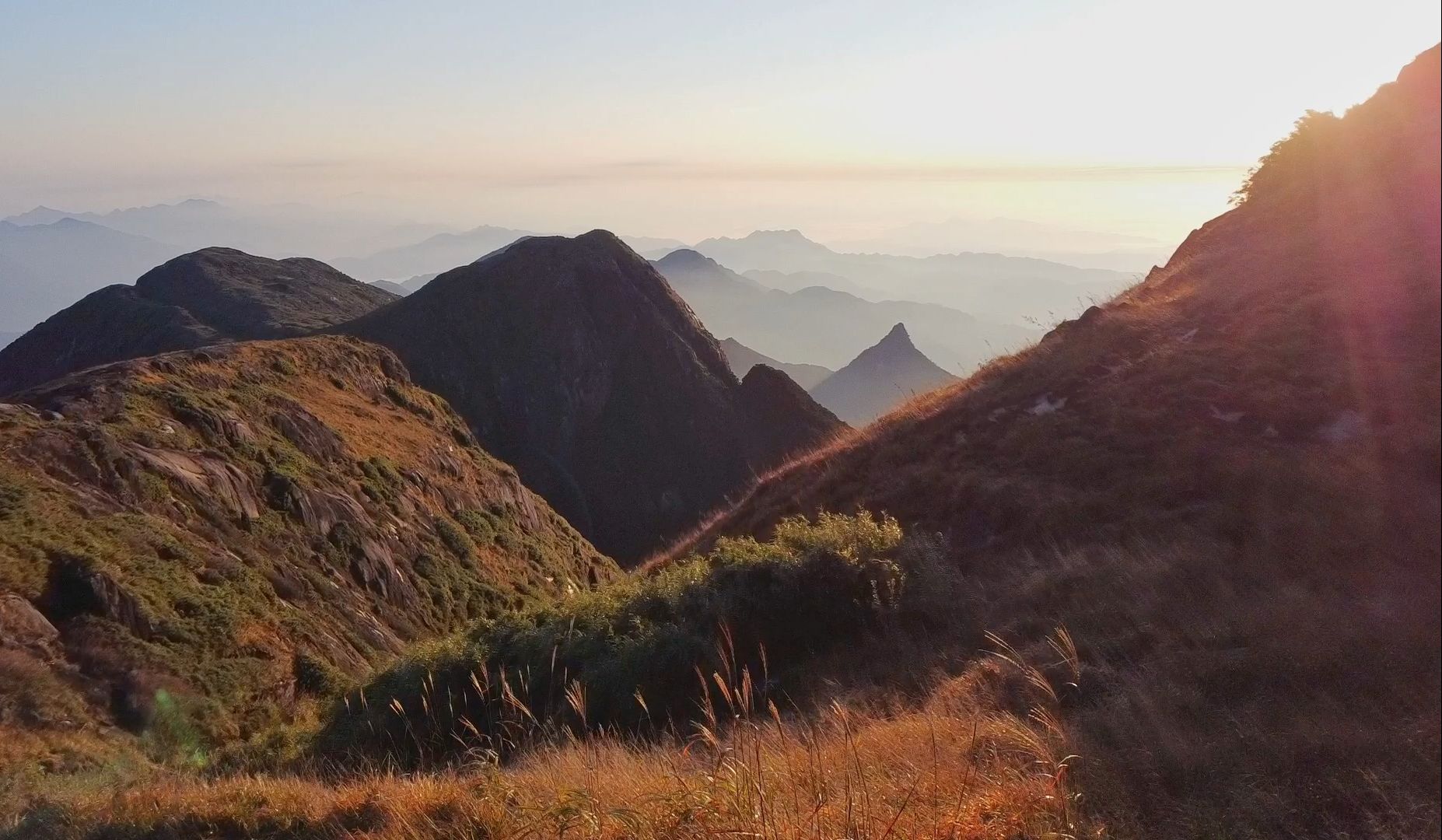 齐云山 江西湖南界山 奇峰罗列