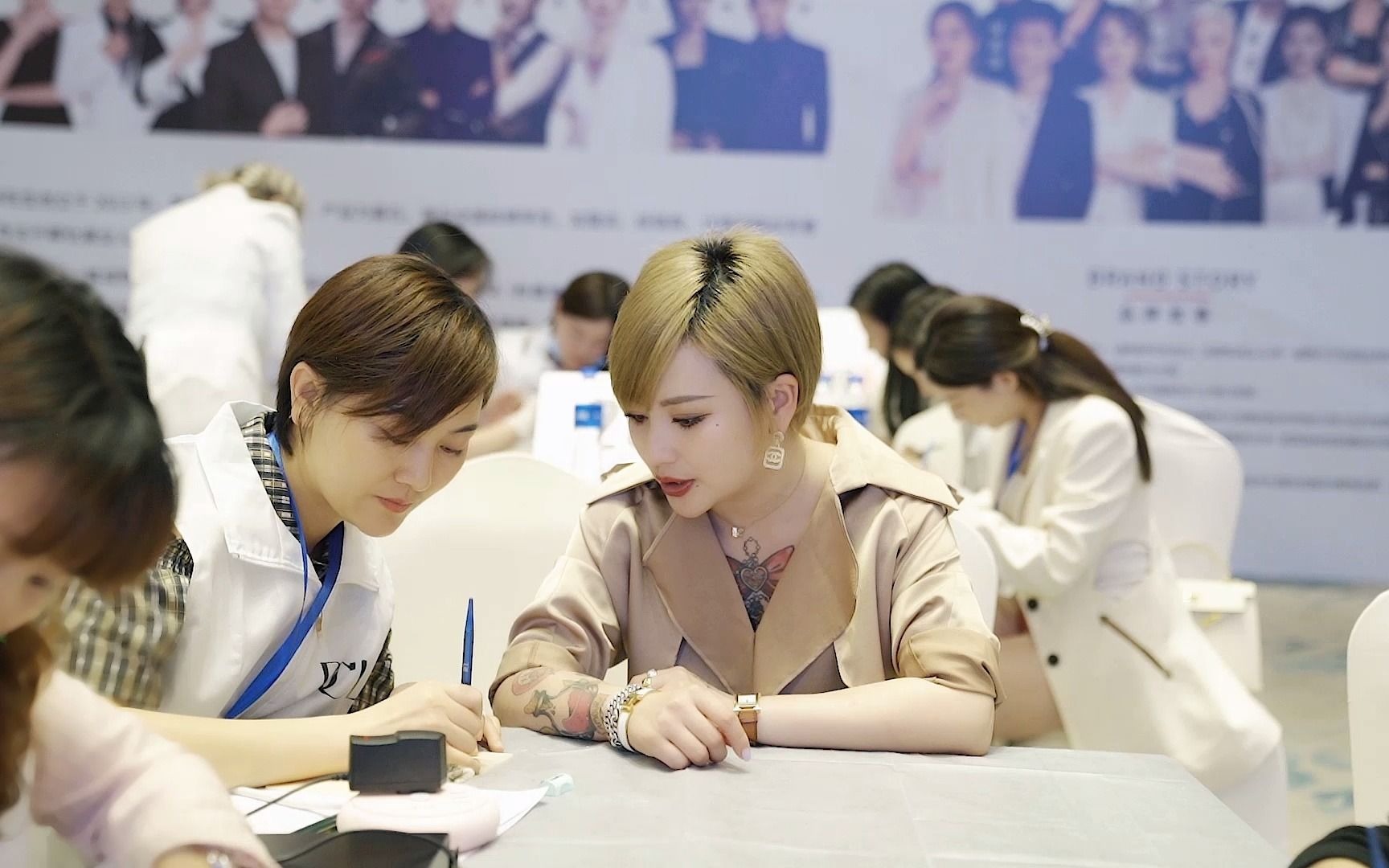 pcl高级纹绣研修课(长沙站)-半永久纹绣最强导师团队_哔哩哔哩