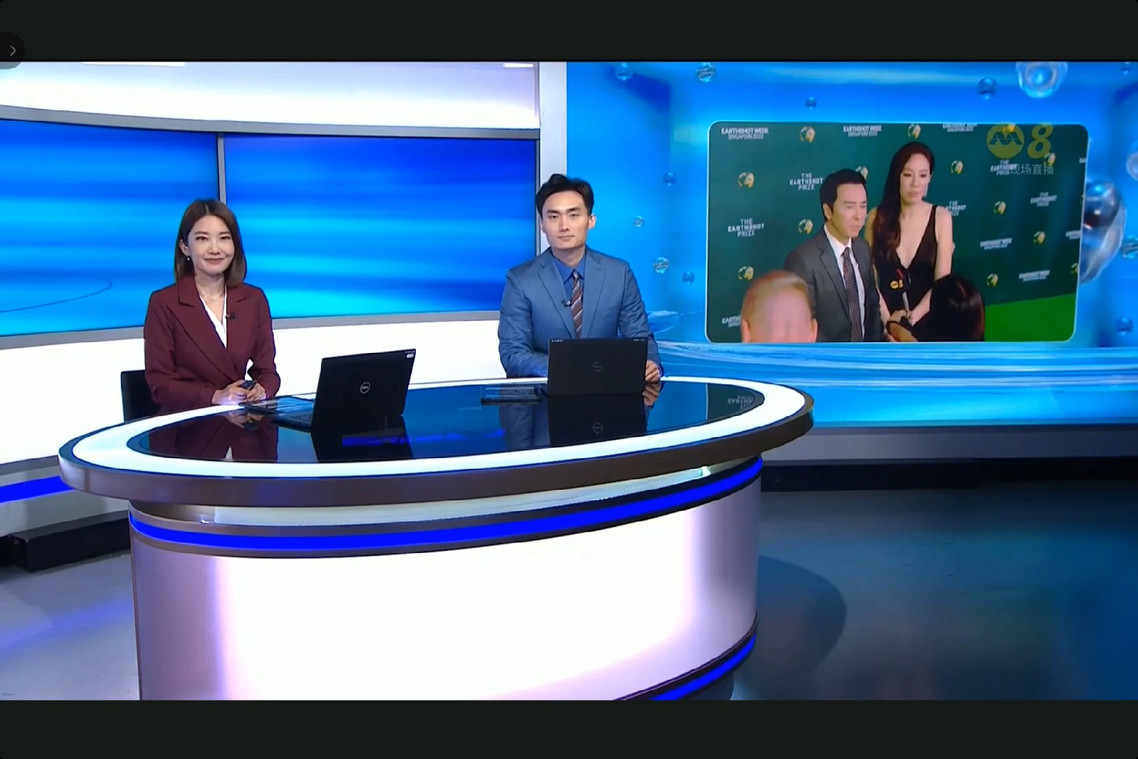 新加坡电视台报道 aired on singapore tv