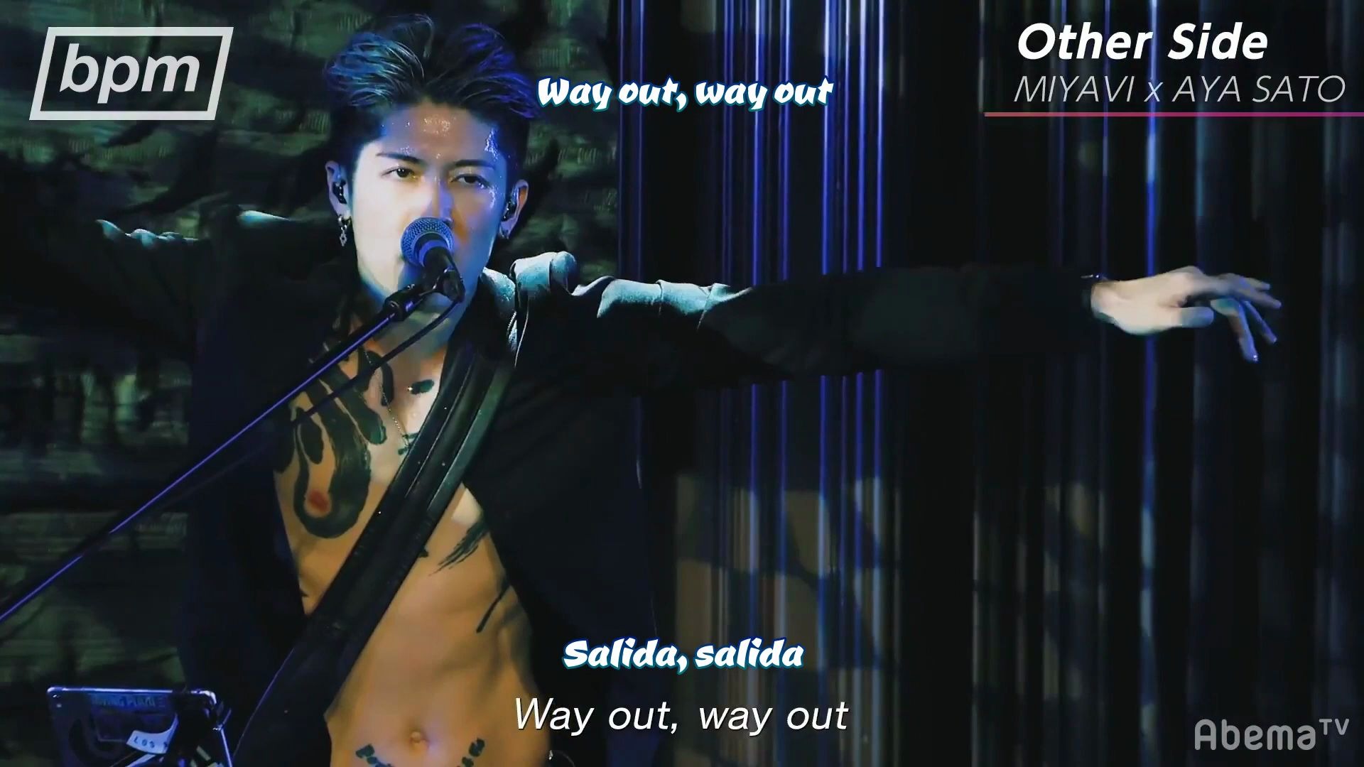 [图]《异度侵入》ED『Other Side』MIYAVI  罗马文