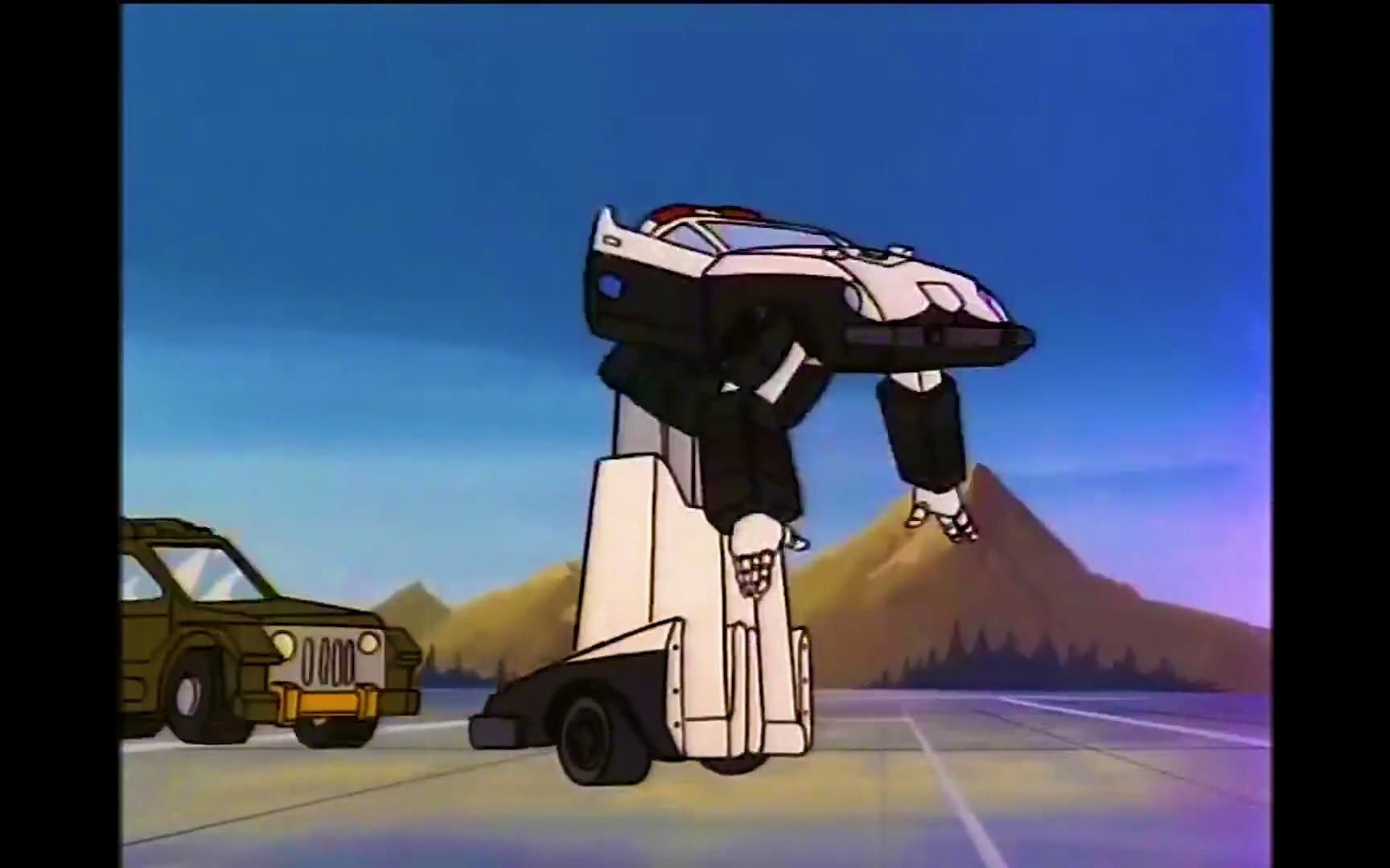 警车 | 变形过程【变形金刚】