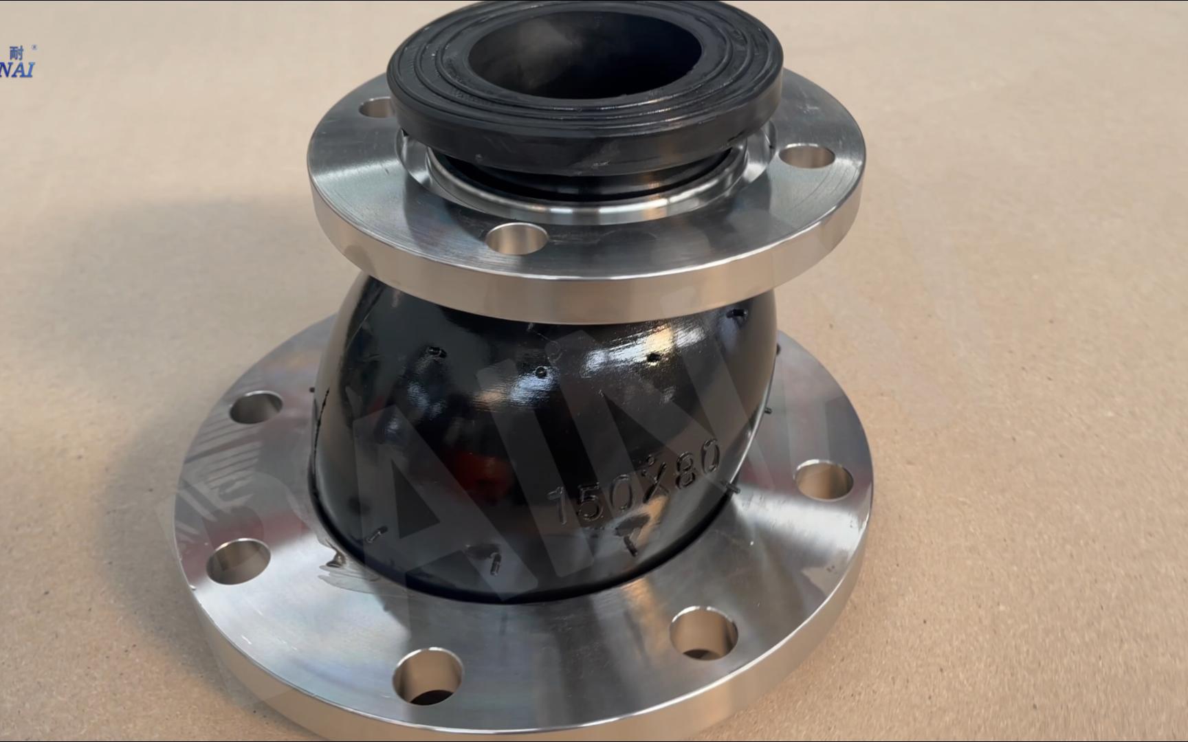 偏心异径橡胶接头,是专用于连接不同口径管道的一种接头