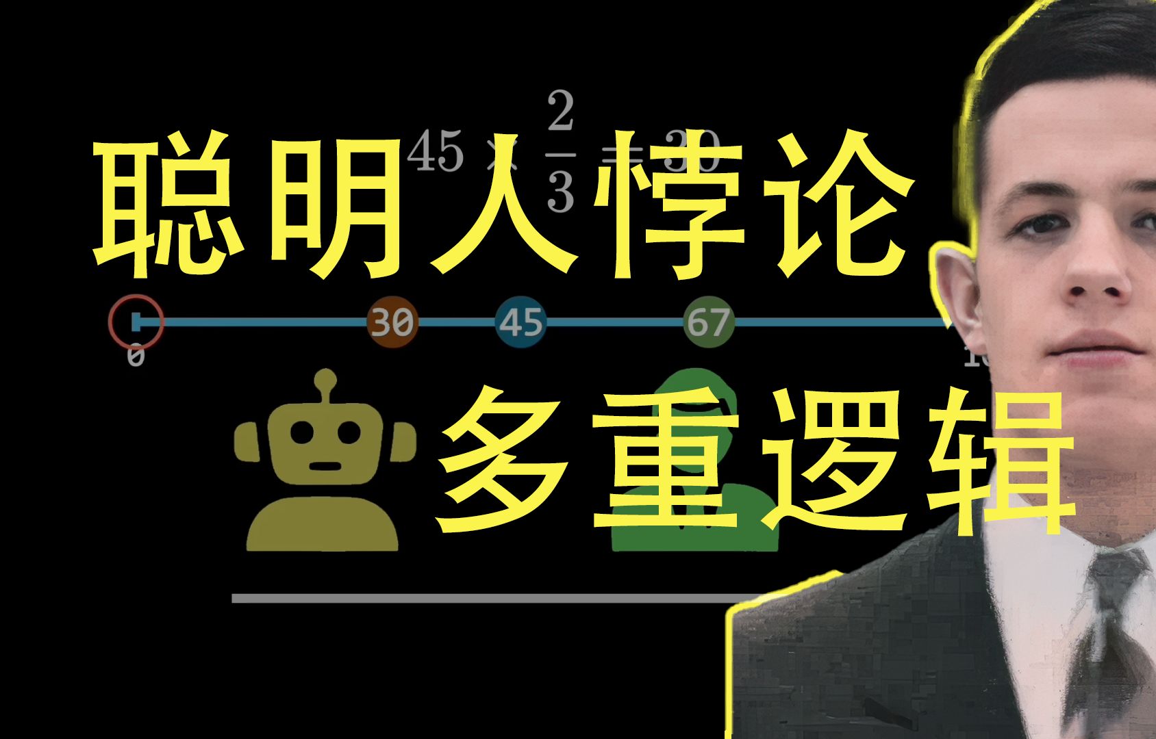 聪明人悖论,多重逻辑下的陷阱,原来确实想多了哔哩哔哩bilibili