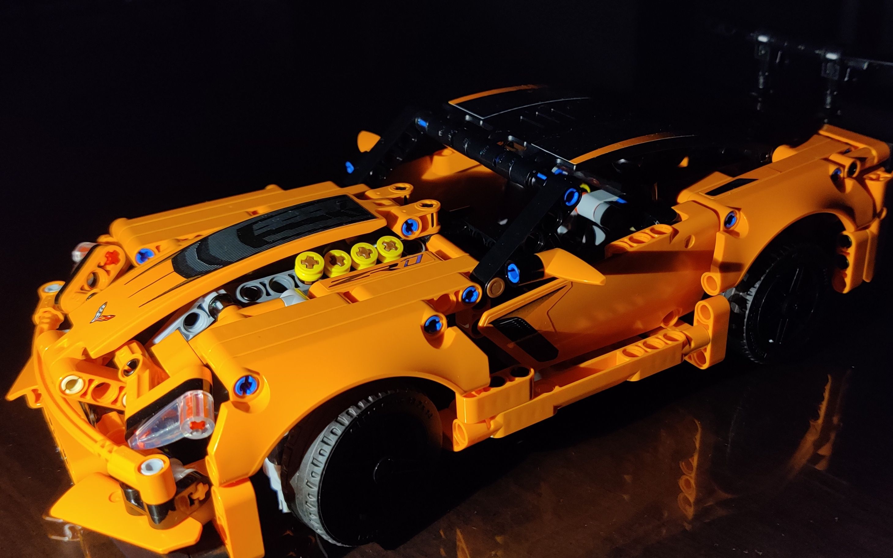 乐高拼装记录1——雪佛兰zr1拼装